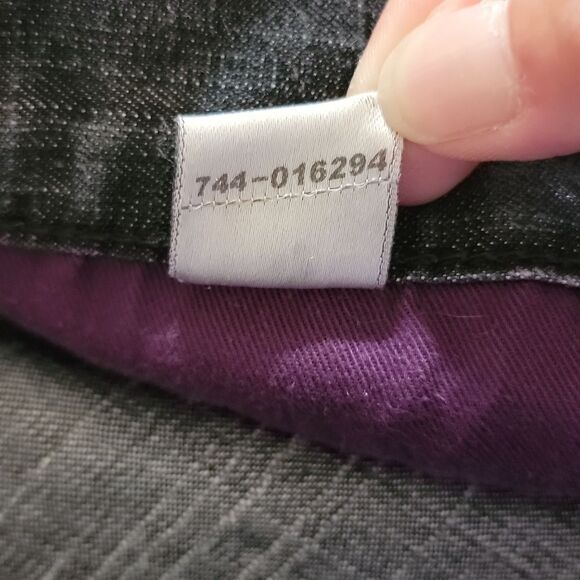 Rocawear Loose Baggy Retro Y2K Fire Jeans w Embroidered Red Logo Pocket 38 x 34 - Picture 7 of 9